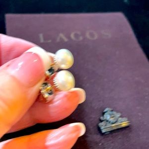 Lagos Luna Pearl Earrings